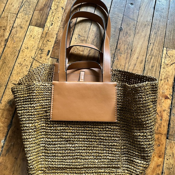 Proenza Schouler White Label Raffia Tote - Picture 11 of 16